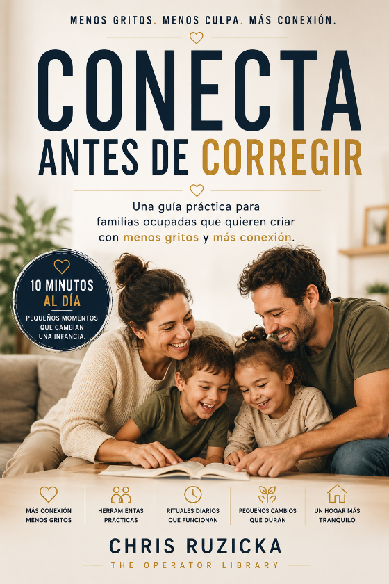 Portada del libro Conecta Antes de Corregir, de Chris Ruzicka